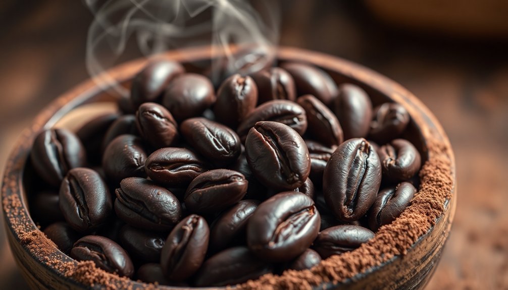 cocoa and vanilla blends