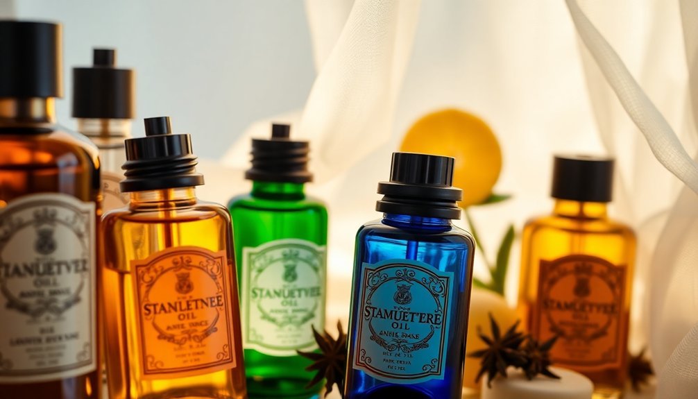 combining diverse oil scents