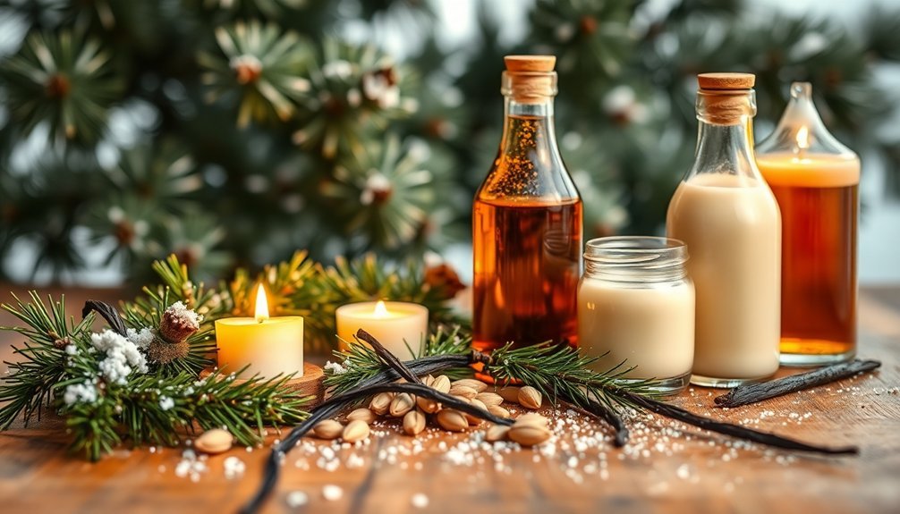 cozy winter vanilla scent