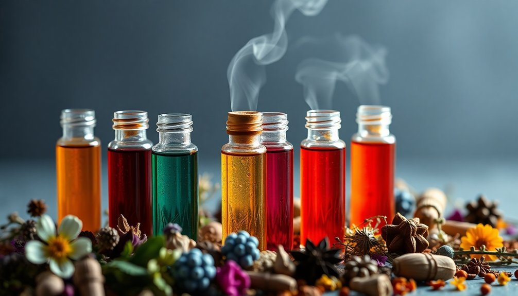 creating intricate fragrance blends