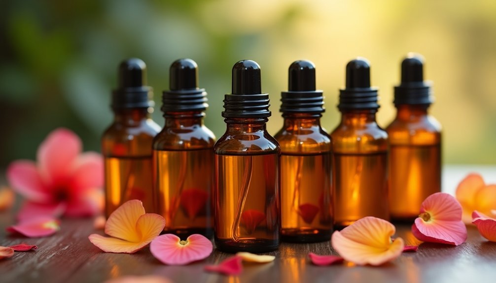 custom amber glass roll ons