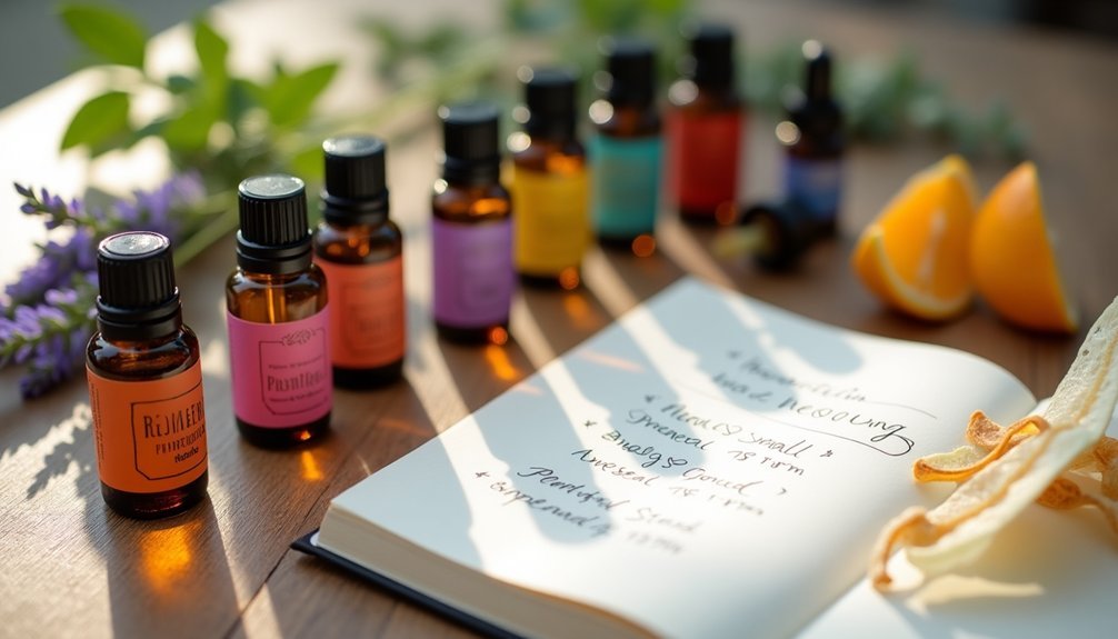 custom oil perfume ratios