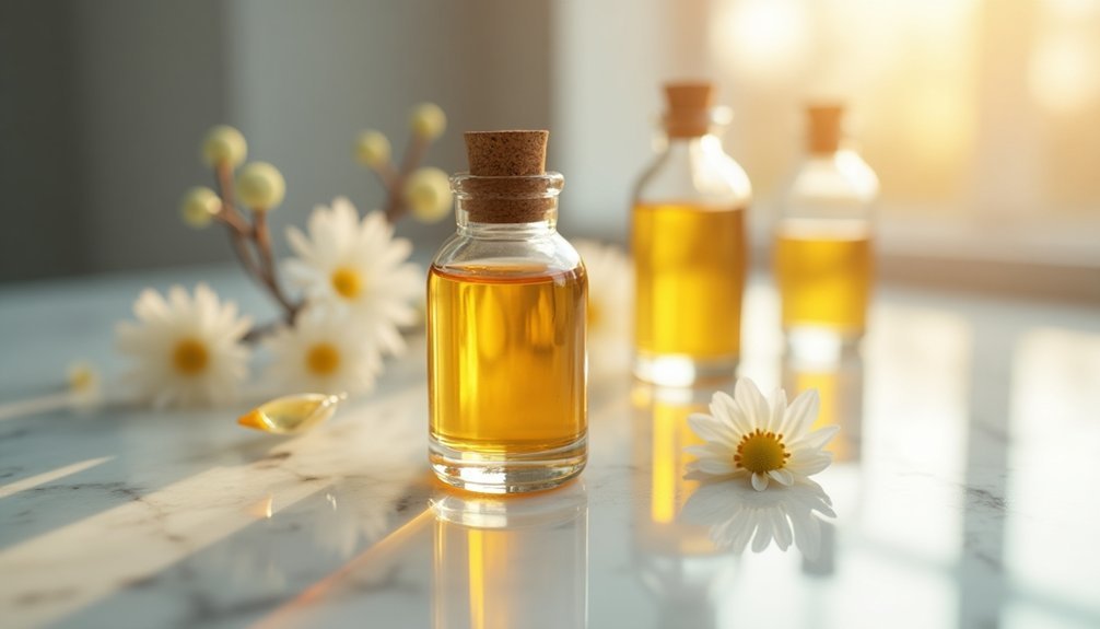 diluting raw perfume oils