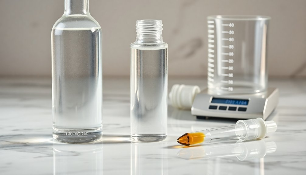 dilution ratios and measurements