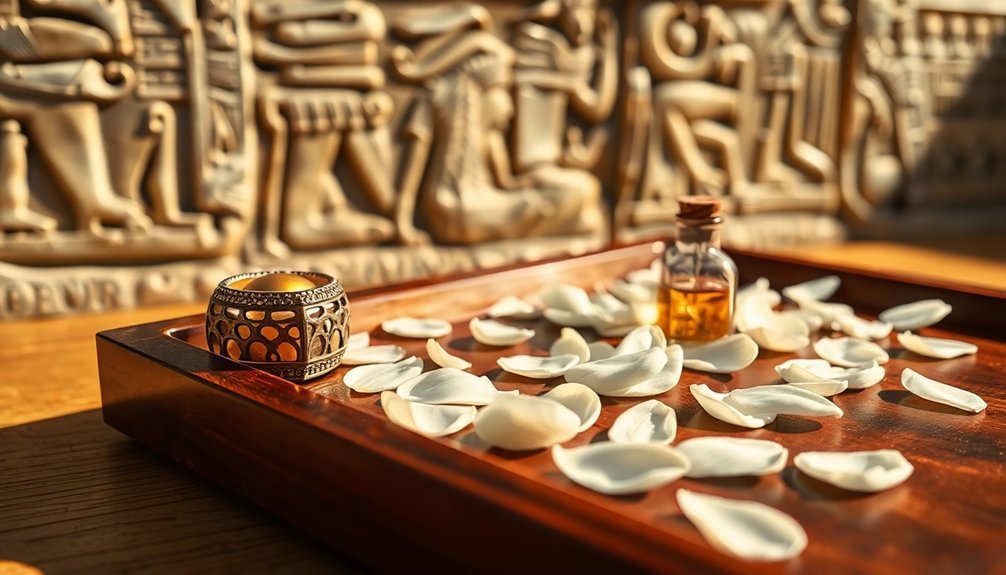egyptian enfleurage fragrance extraction