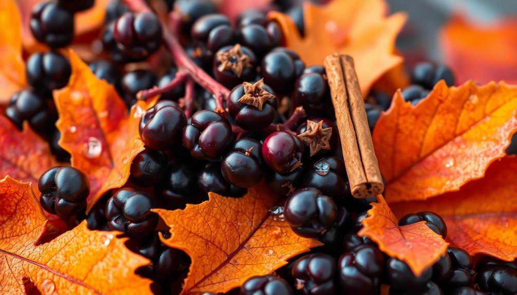 elderberry autumn spice blend