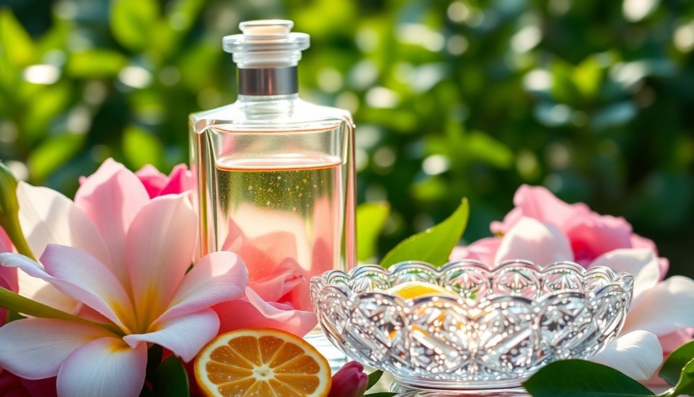 elegant floral fragrance blend