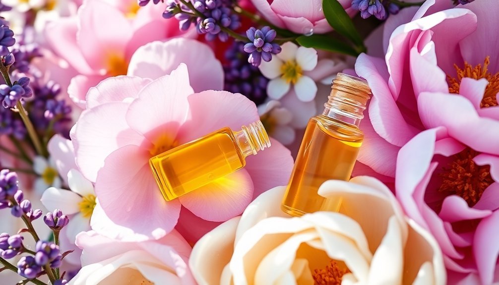 essential floral oil blends