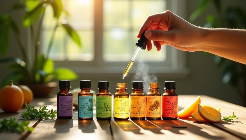 essential oil note mapping