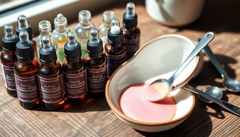 essential oil ratio adjustment