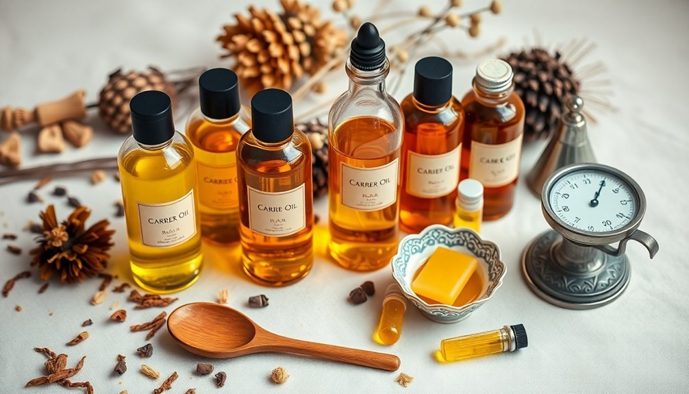 essential oils blending base