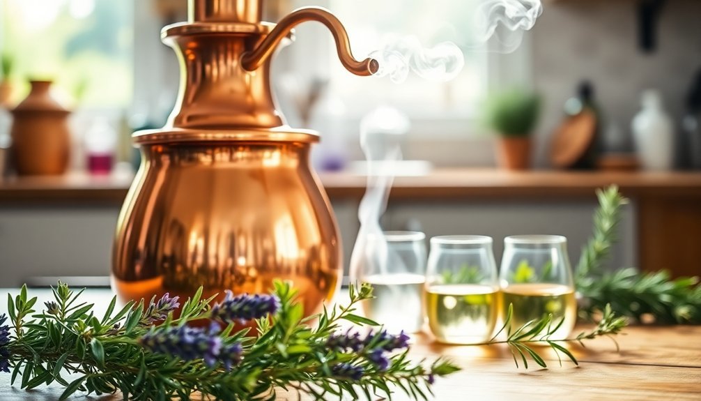 essential oils extraction method