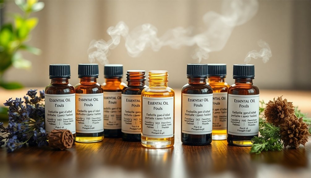 essential oils in perfumery