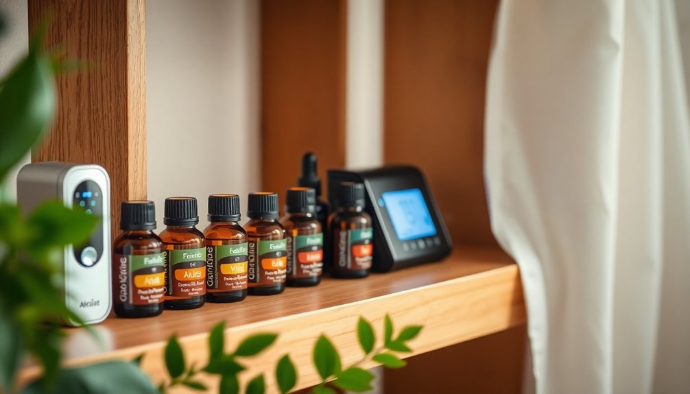 essential oils temperature management