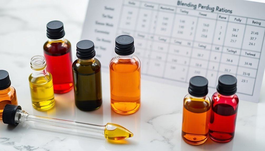 essential ratios for perfumery