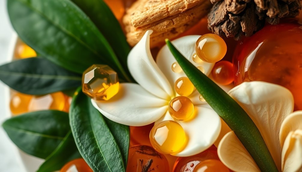 exotic amber and musk