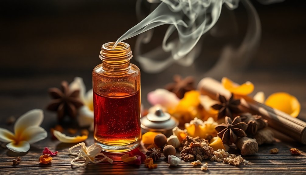 fixatives enhance oud fragrance