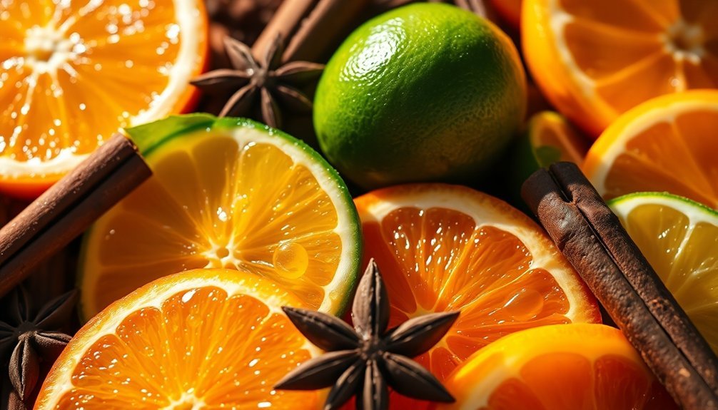 flavors of citrus and spice