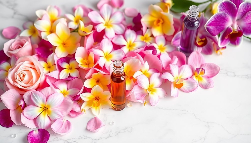 floral accents layered elegantly