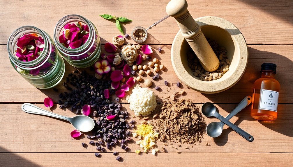 floral balm making essentials