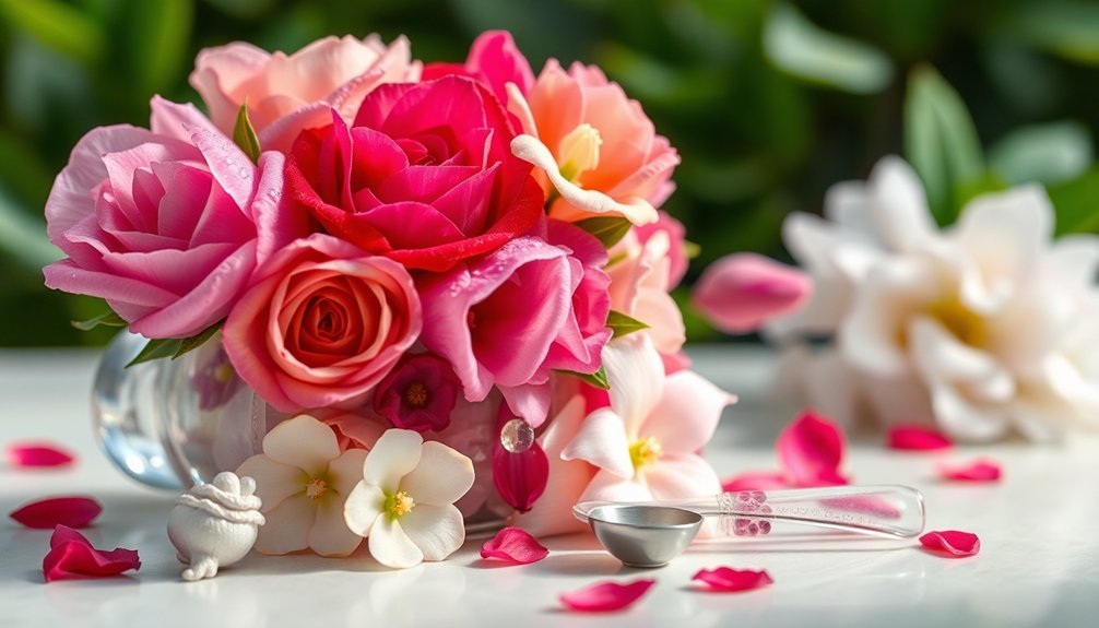 floral blend mixing ratios