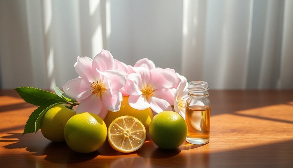 floral fragrance with bergamot