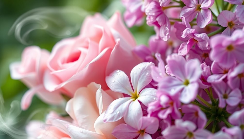 floral note chemical balance