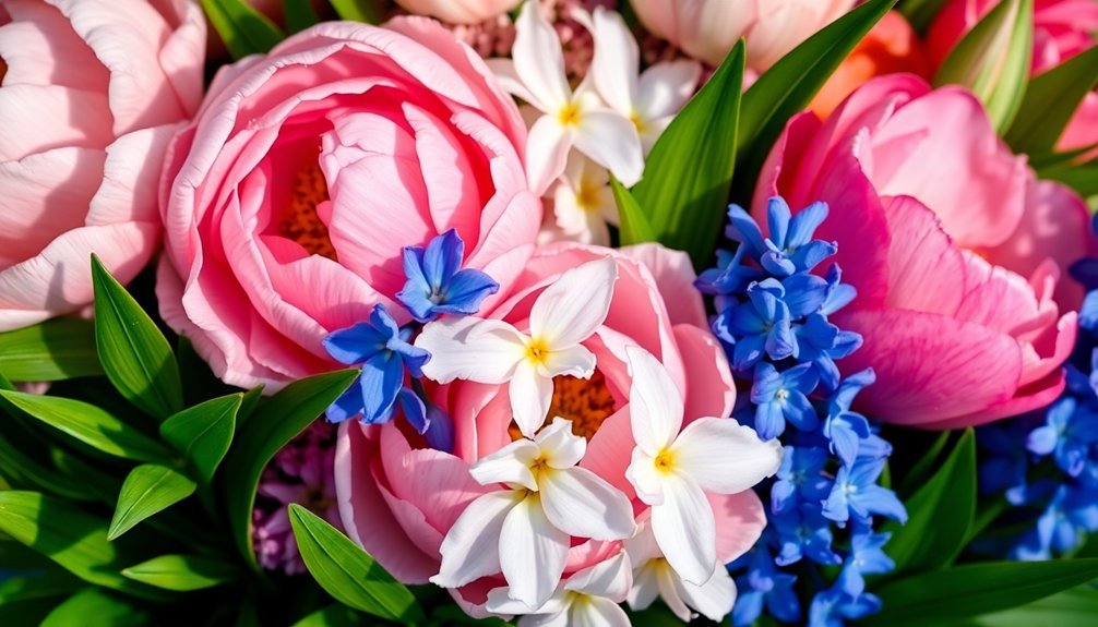 floral notes and pairings