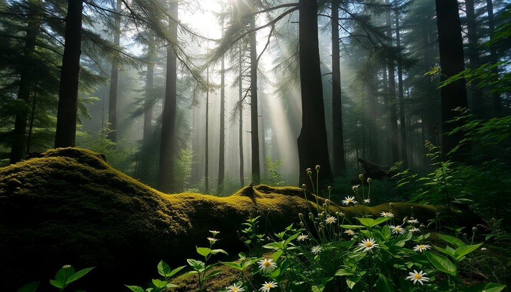 forest scents promote healing