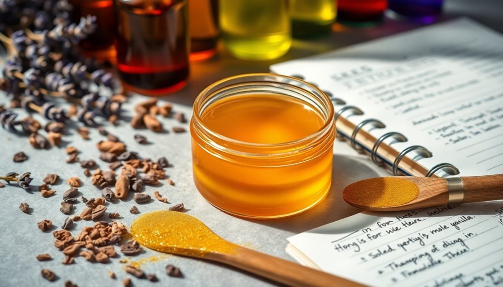 fragrance blend testing process