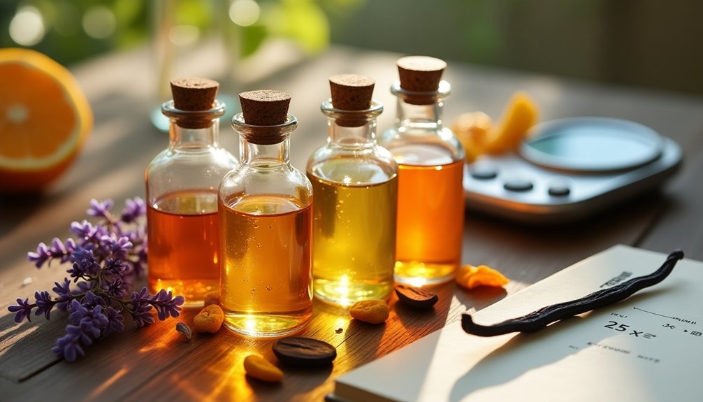 fragrance blending ratio guide