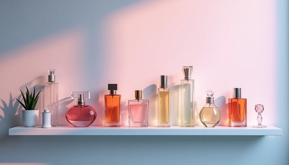 fragrance collection space saving tips