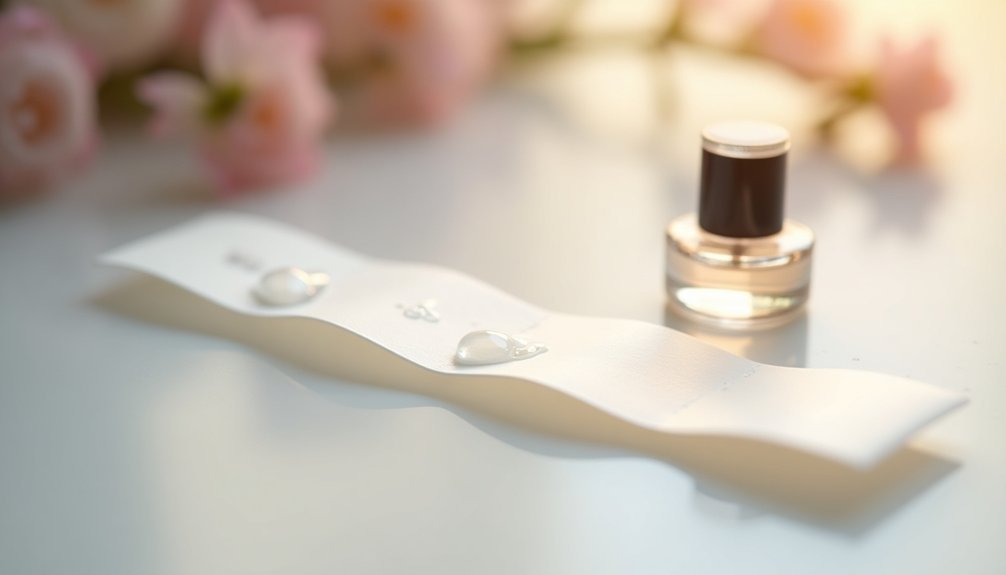 fragrance development on strips