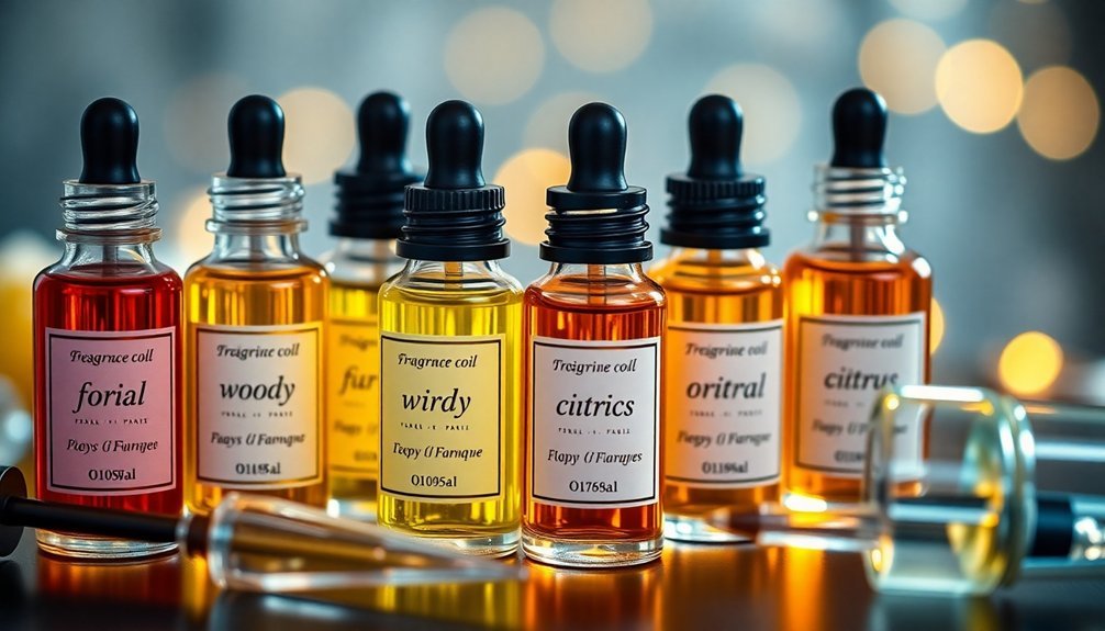 fragrance family ratio adjustments