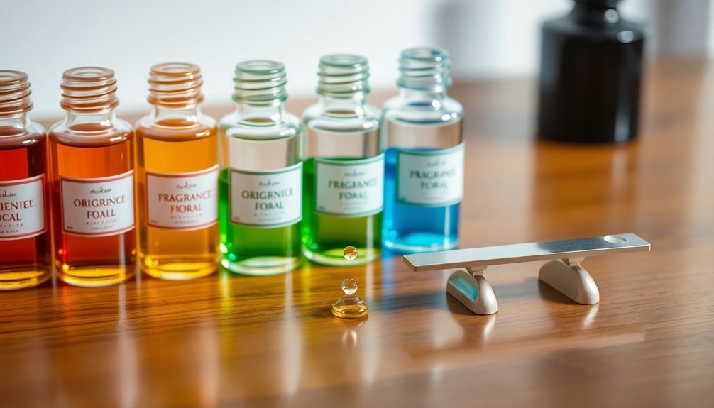 fragrance family ratio customization