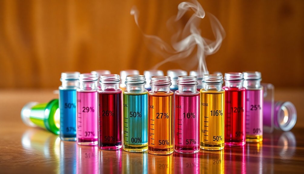 fragrance formulation calculation methods