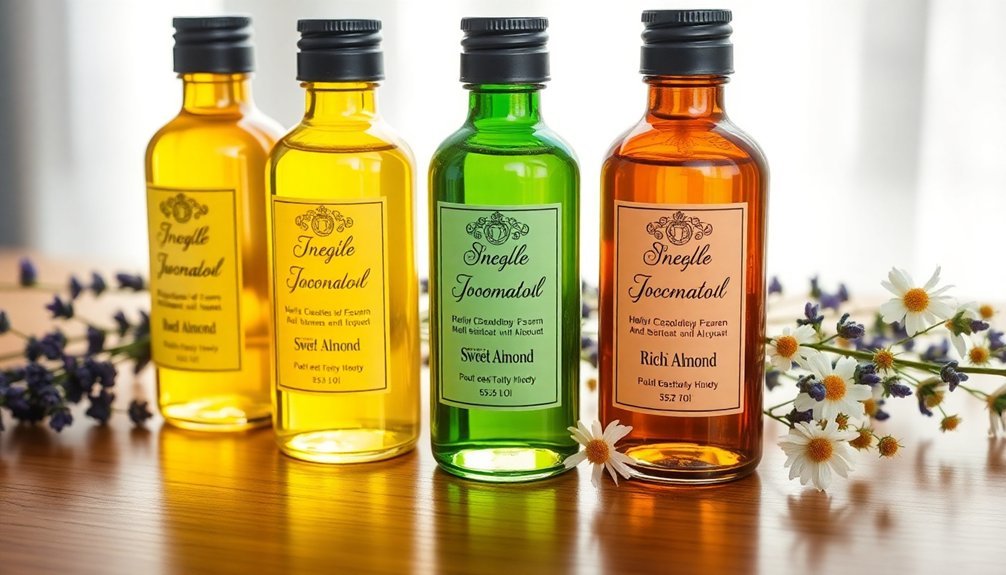 fragrance formulation carrier oils