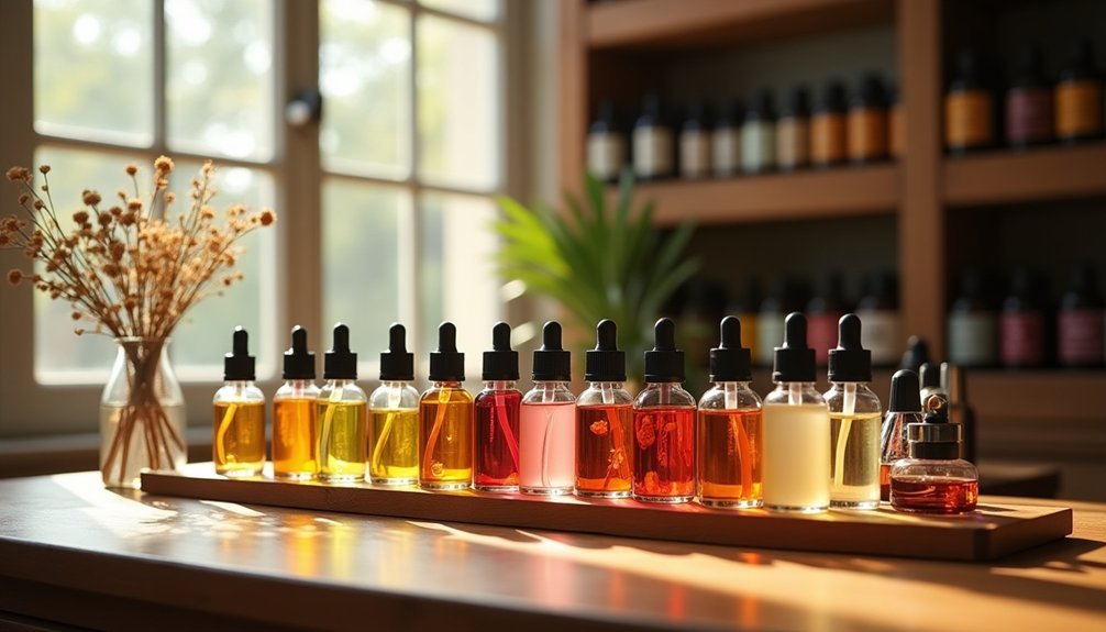 fragrance mixing station designs