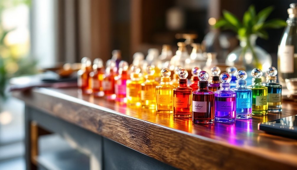 fragrance oil blending techniques