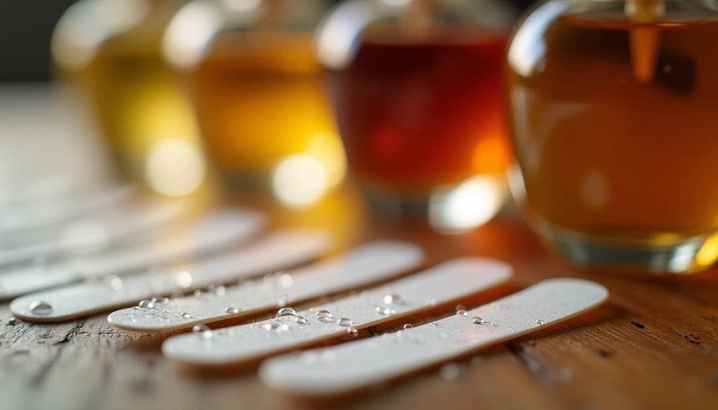 fragrance strips require maturation