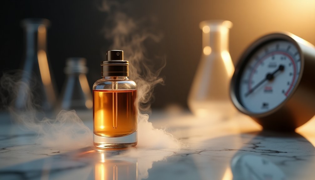 fragrance testing temperature tips
