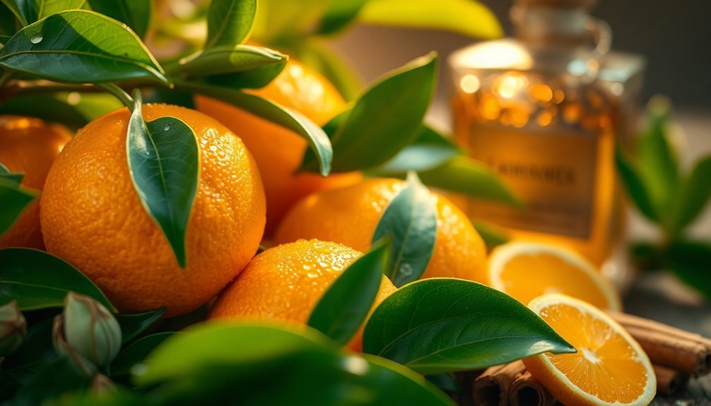 fragrant citrus with warmth