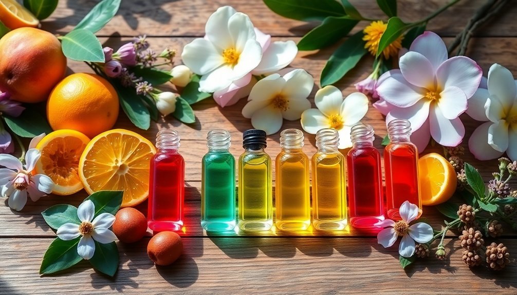 fragrant combinations for perfumes