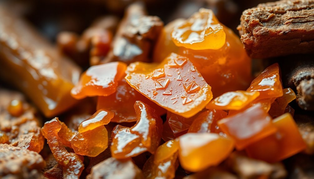 fragrant natural resin anchors