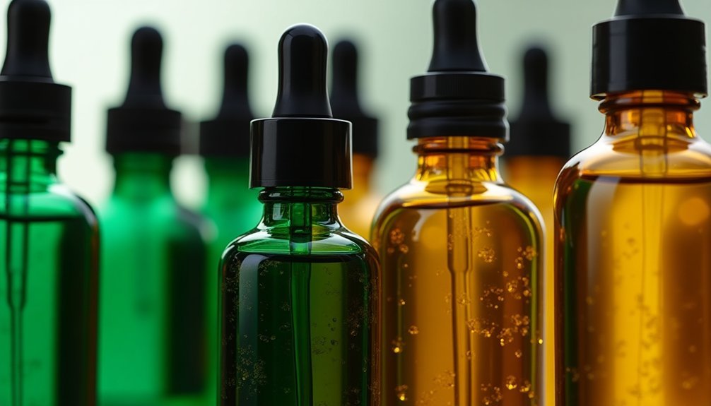 glass dropper bottle materials