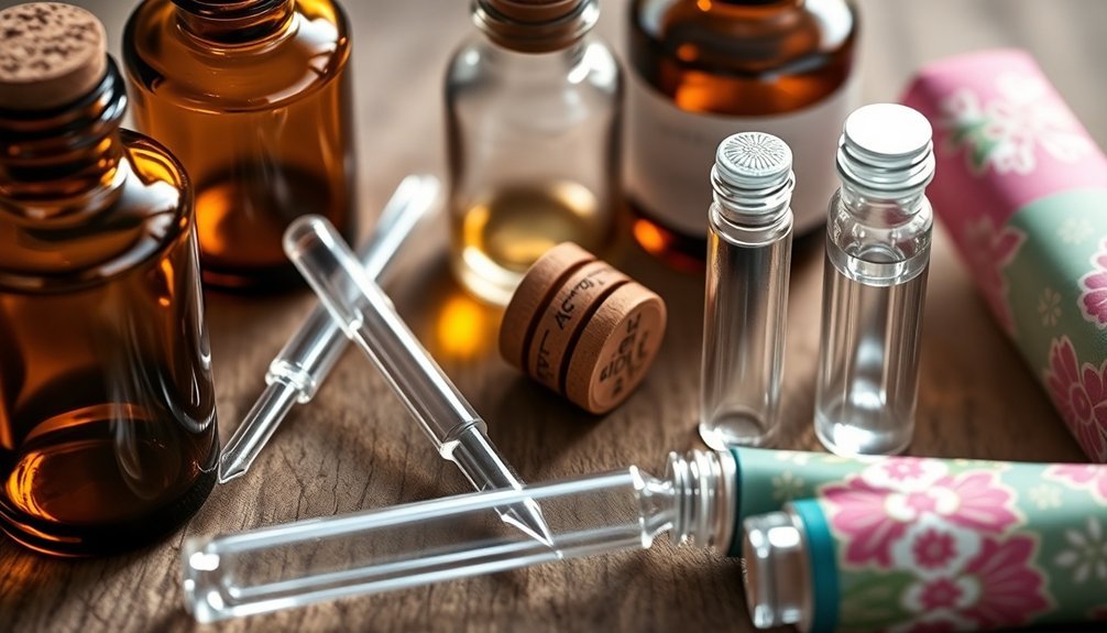 glass packaging and storage
