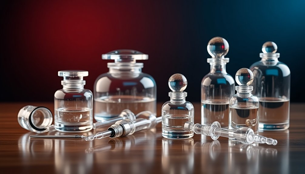 glass storage and sampling