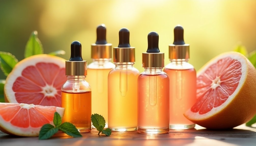 grapefruit essential oil blends
