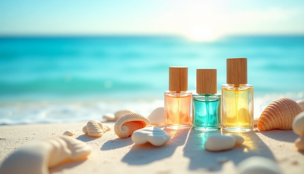 handmade summer ocean perfumes