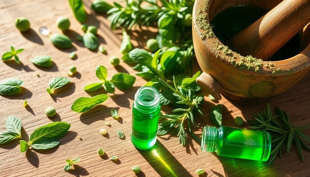 herbal infusion in blends